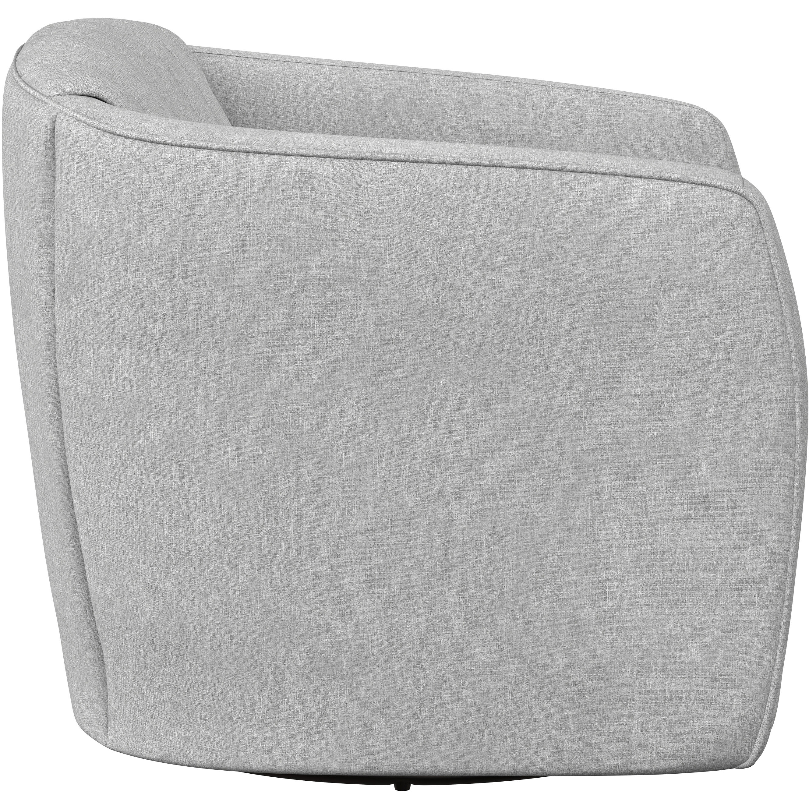 Garrison Liv Dove Swivel Lounge Chair, Swivel